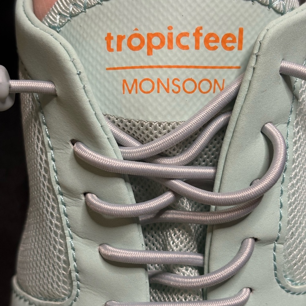 Tropicfeel Monsoon Women’s Slip On Low Top Mint Green Sneaker Shoes Sneakers - Picture 8 of 11